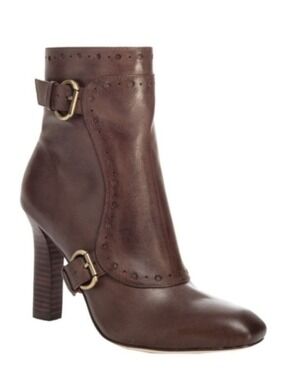 Leon Max (Max Studio) Paula Leather Bootie Size 8
